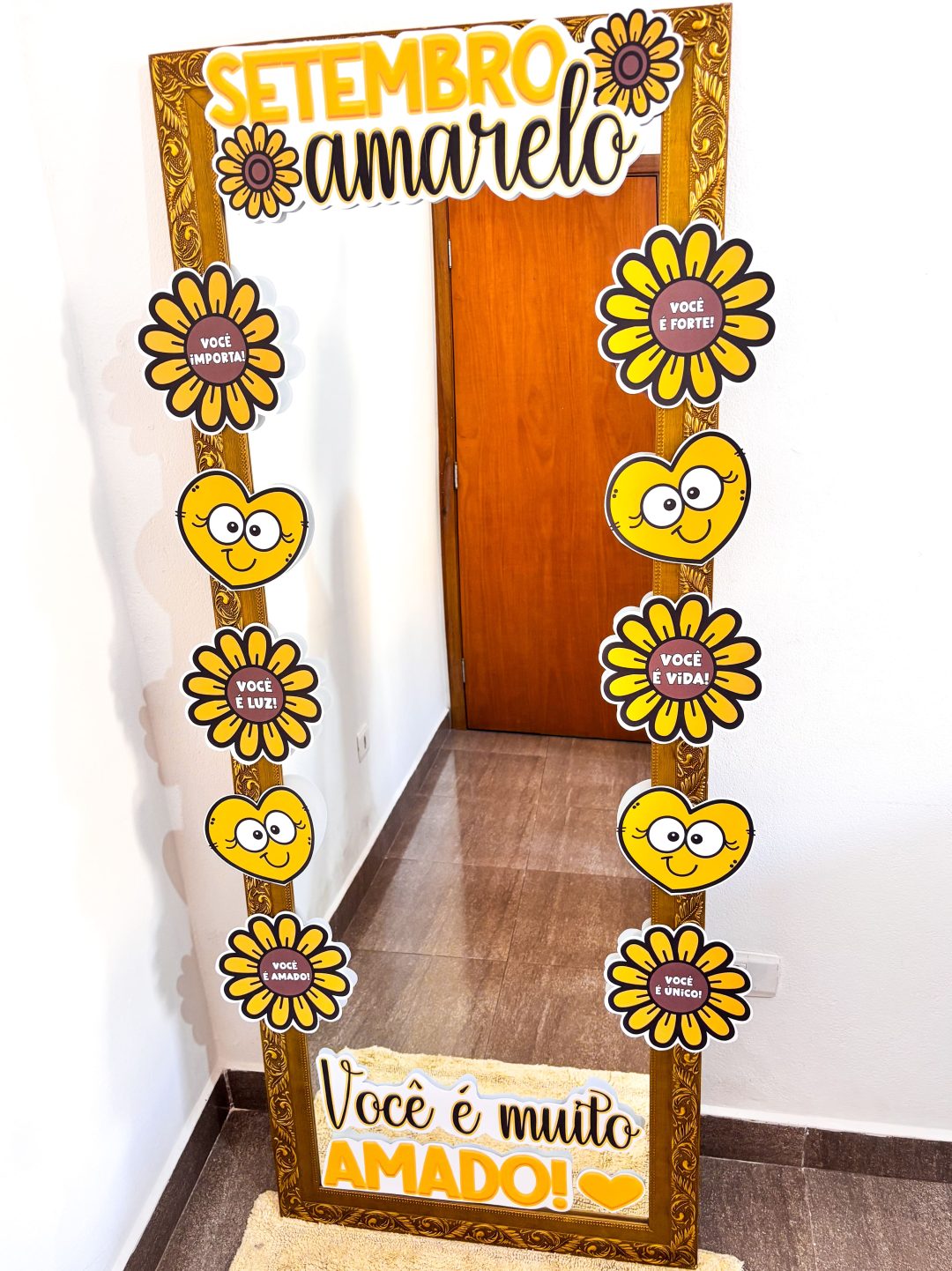 Moldura Espelho Setembro Amarelo