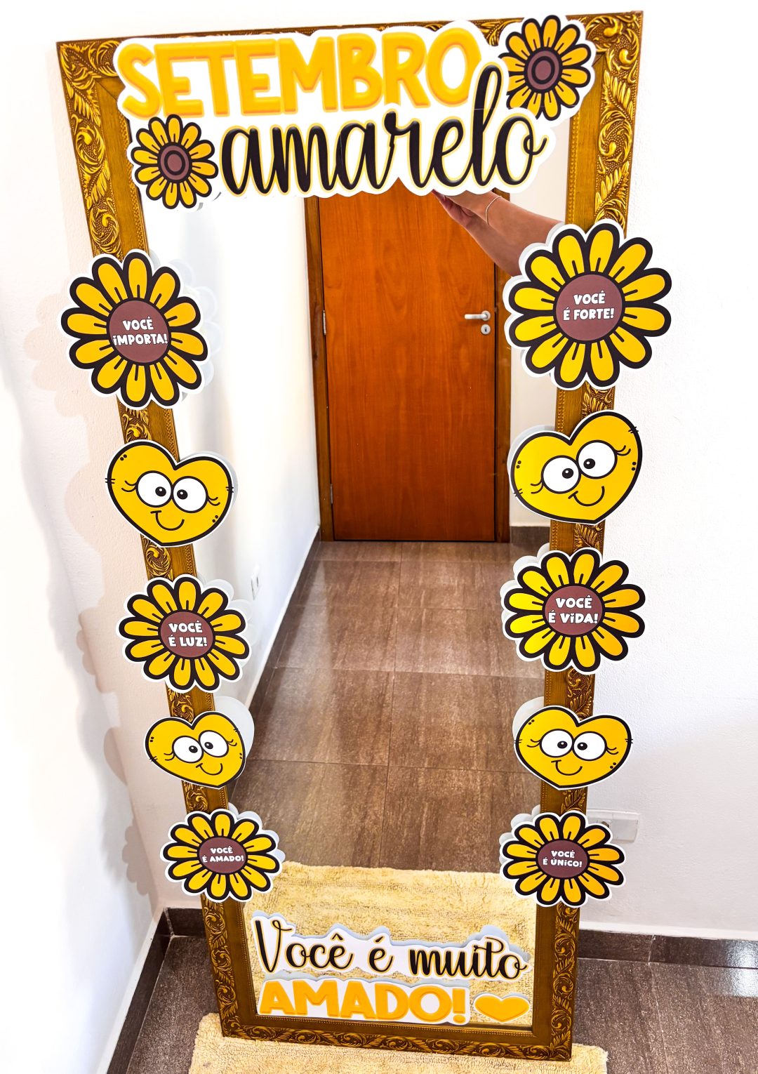 Moldura Espelho Setembro Amarelo - Imagem 5