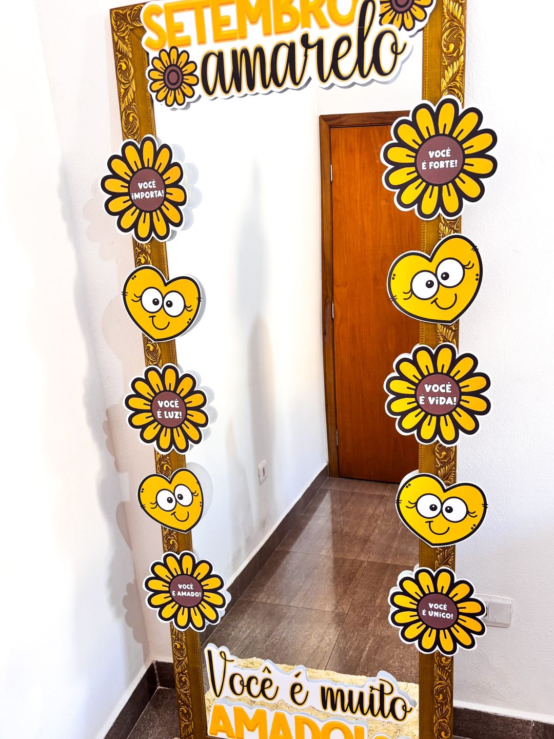 Moldura Espelho Setembro Amarelo - Imagem 8