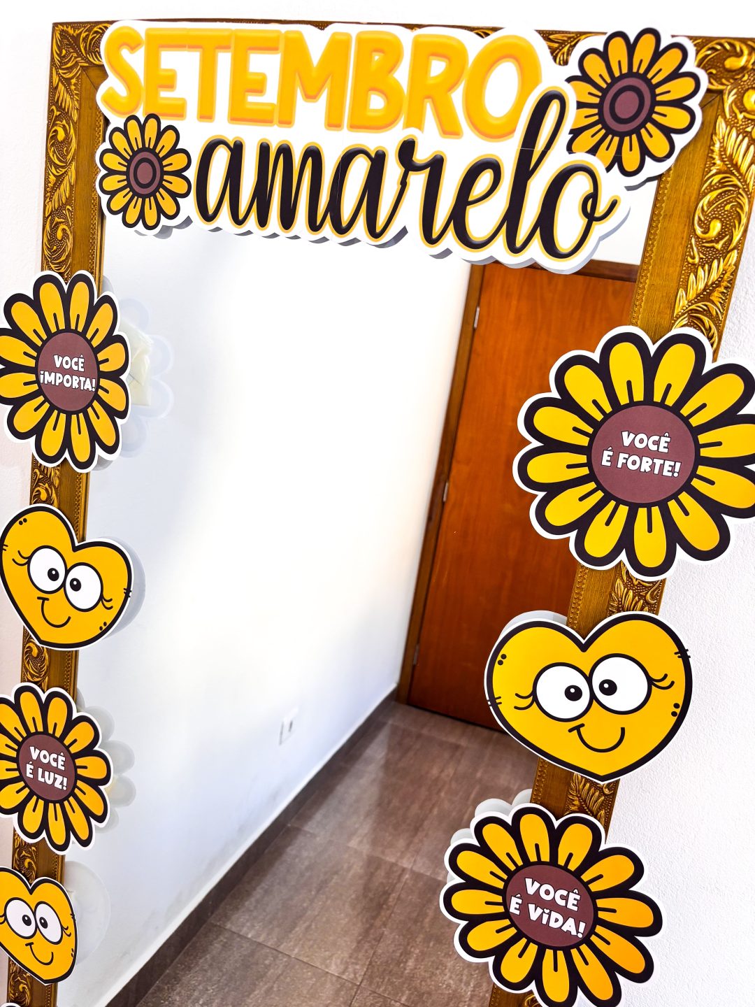 Moldura Espelho Setembro Amarelo - Imagem 10
