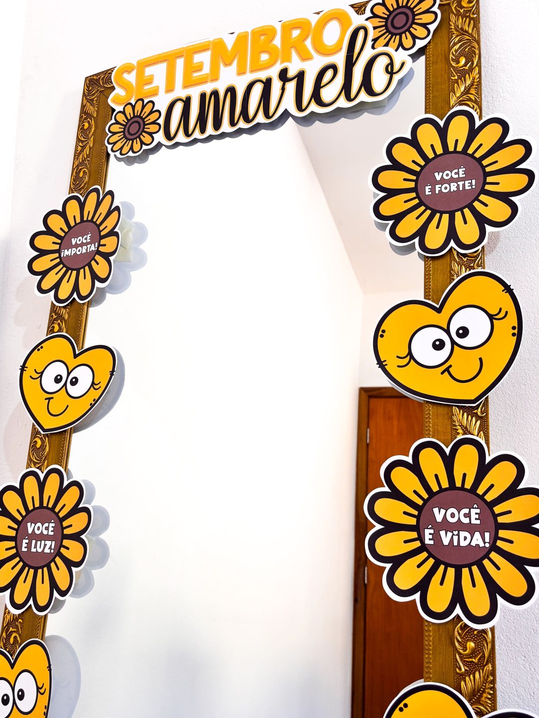 Moldura Espelho Setembro Amarelo - Imagem 13