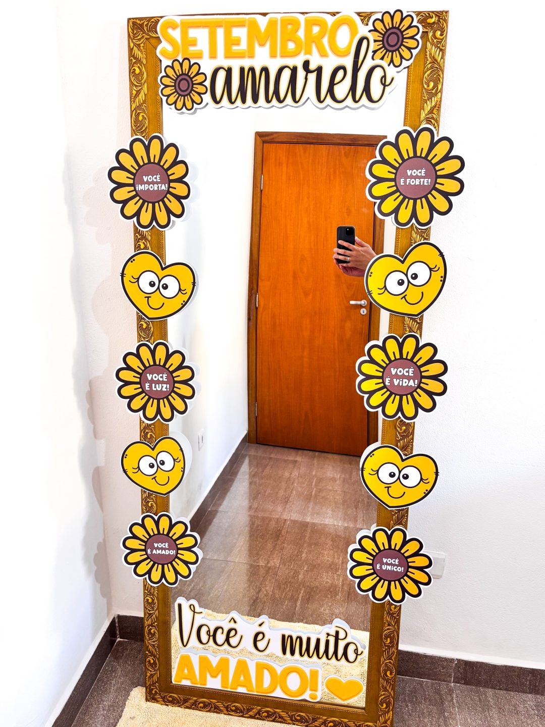 Moldura Espelho Setembro Amarelo - Imagem 16