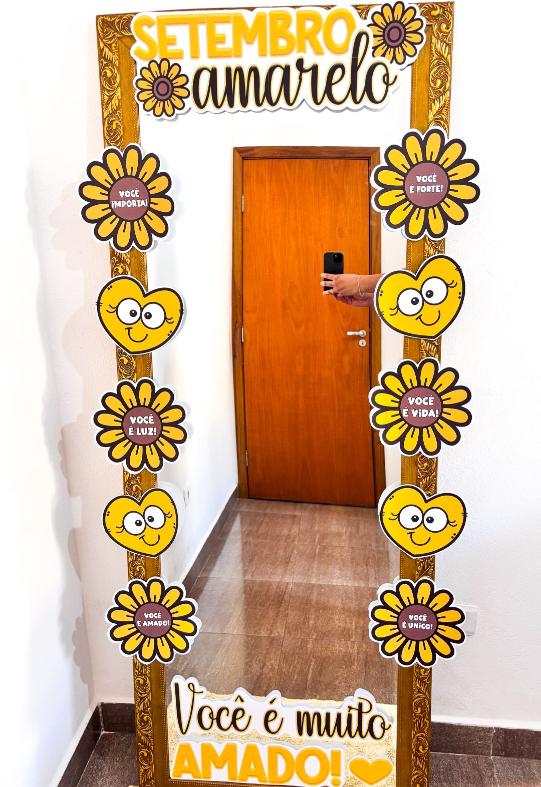 Moldura Espelho Setembro Amarelo - Imagem 18