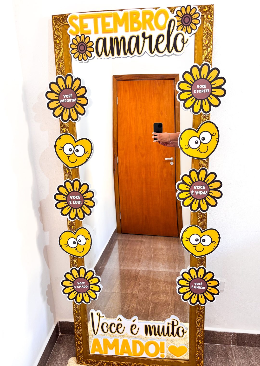 Moldura Espelho Setembro Amarelo - Imagem 19