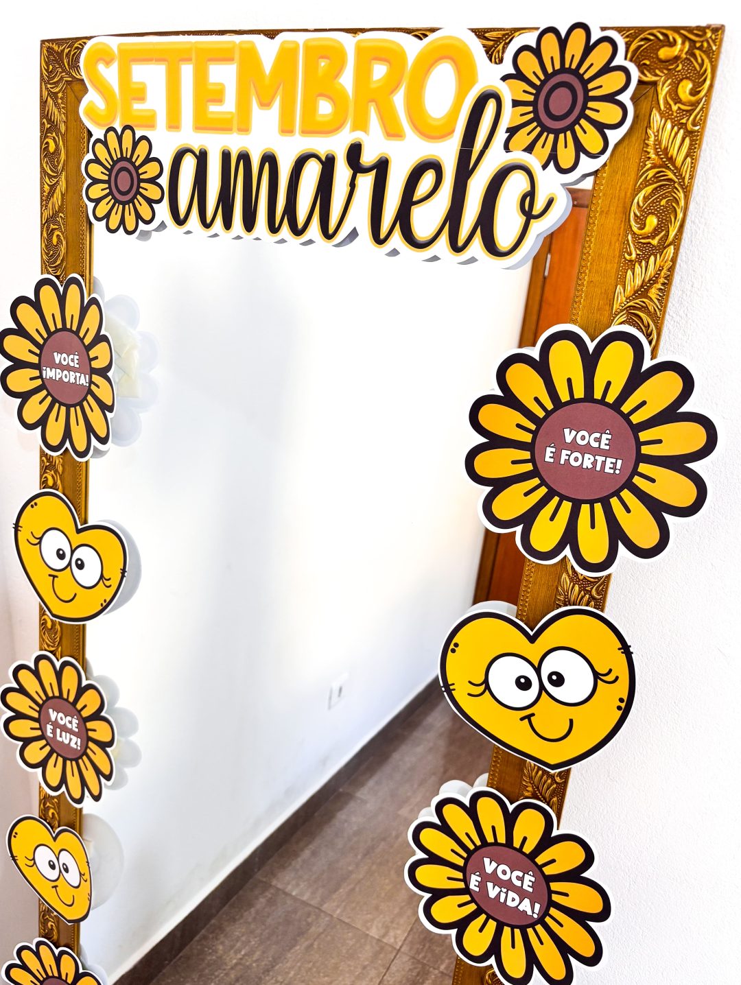 Moldura Espelho Setembro Amarelo - Imagem 20