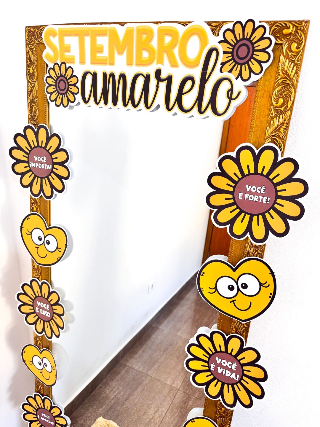 Moldura Espelho Setembro Amarelo - Imagem 21