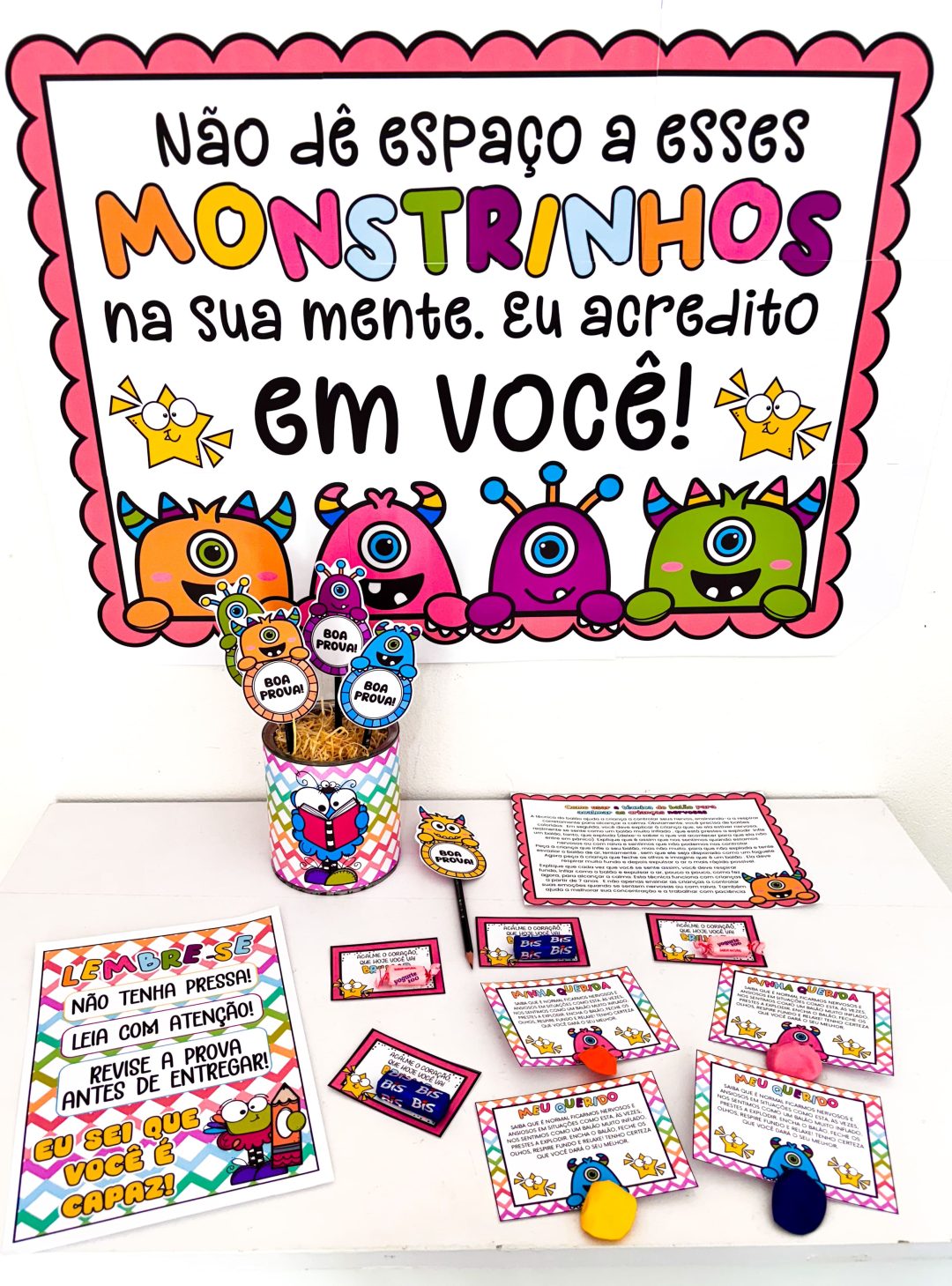Semana de Provas - Monstrinhos - Imagem 2