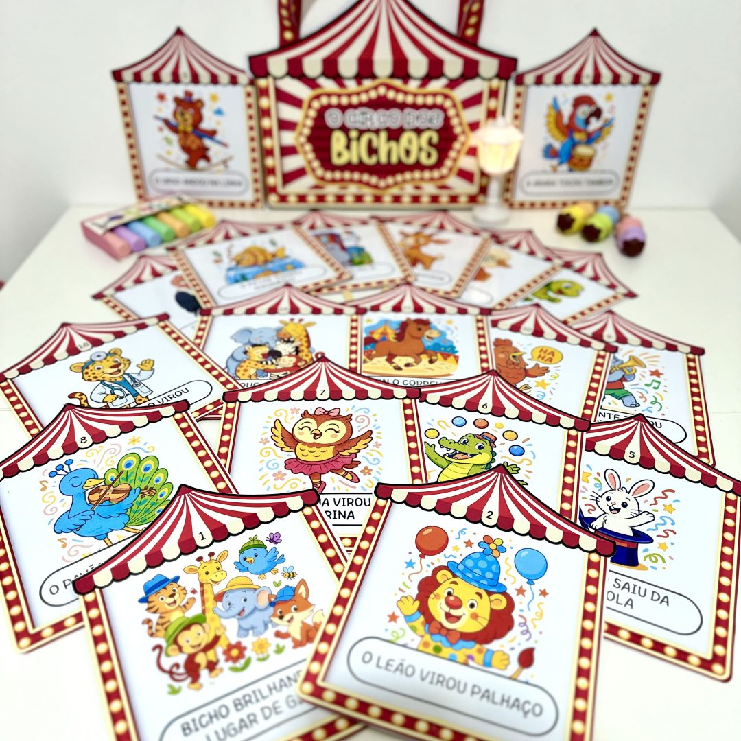 Sacola Circo dos Bichos