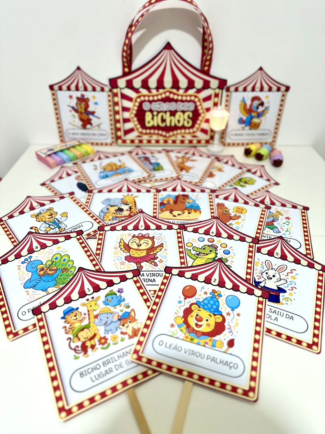 Sacola Circo dos Bichos