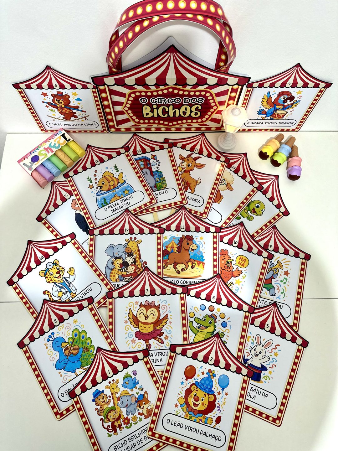 Sacola Circo dos Bichos - Imagem 2