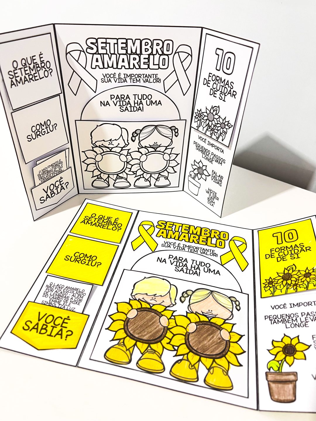 Lapbook - Setembro Amarelo - Imagem 3