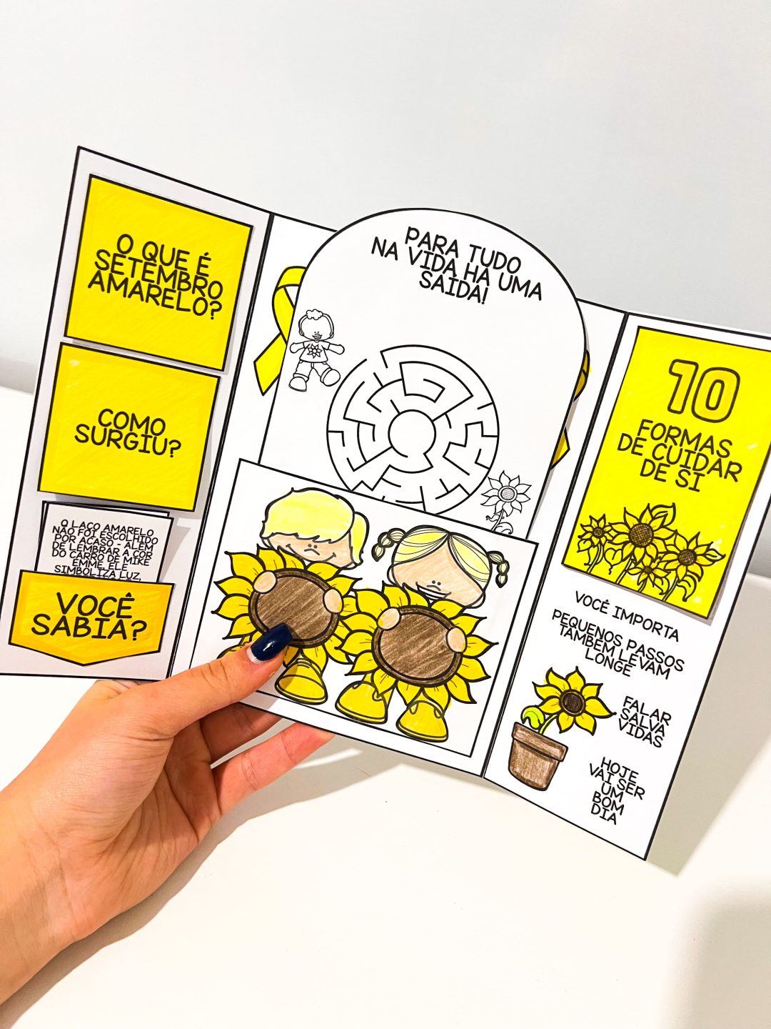 Lapbook - Setembro Amarelo - Imagem 4