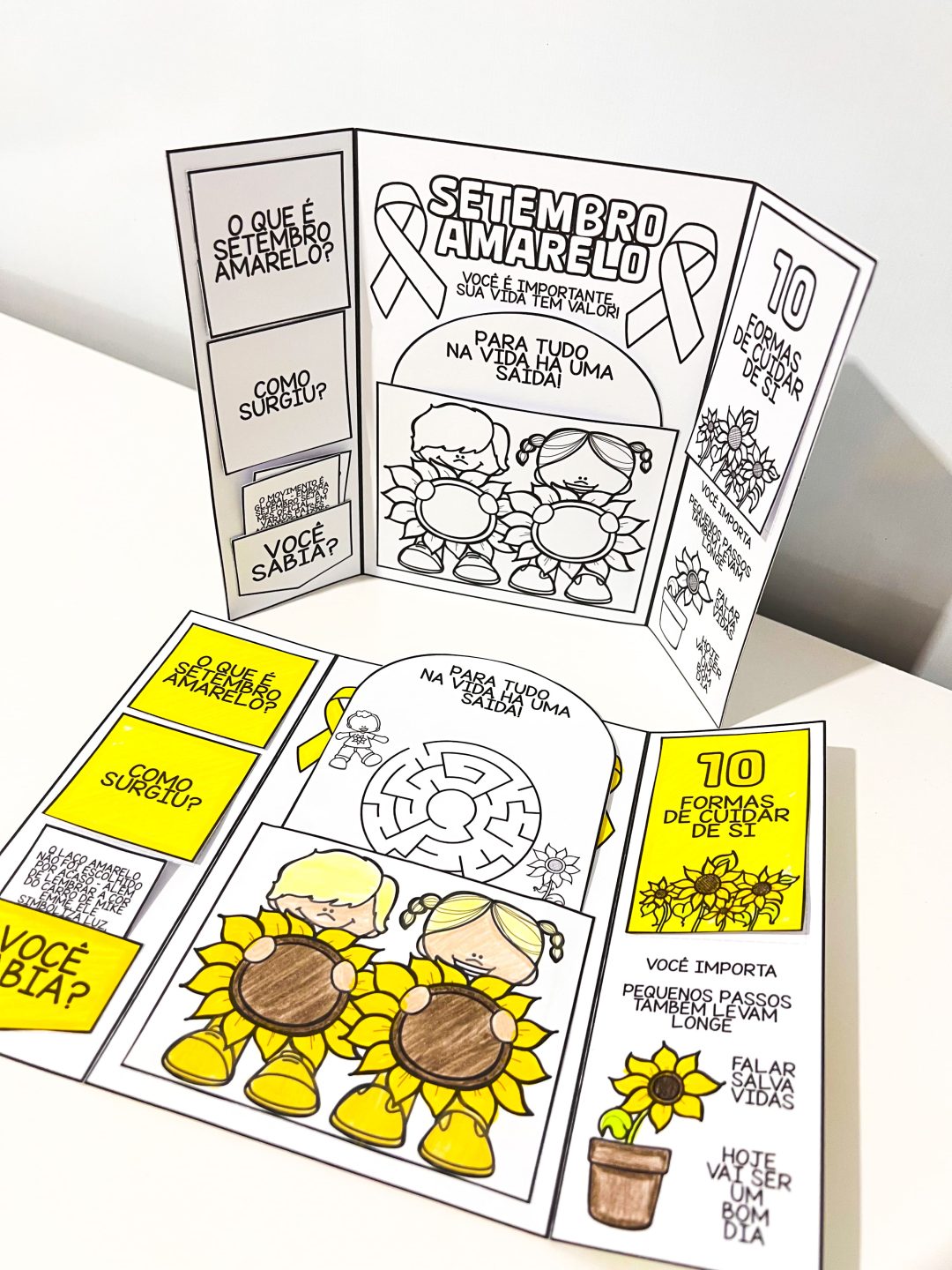Lapbook - Setembro Amarelo - Imagem 5