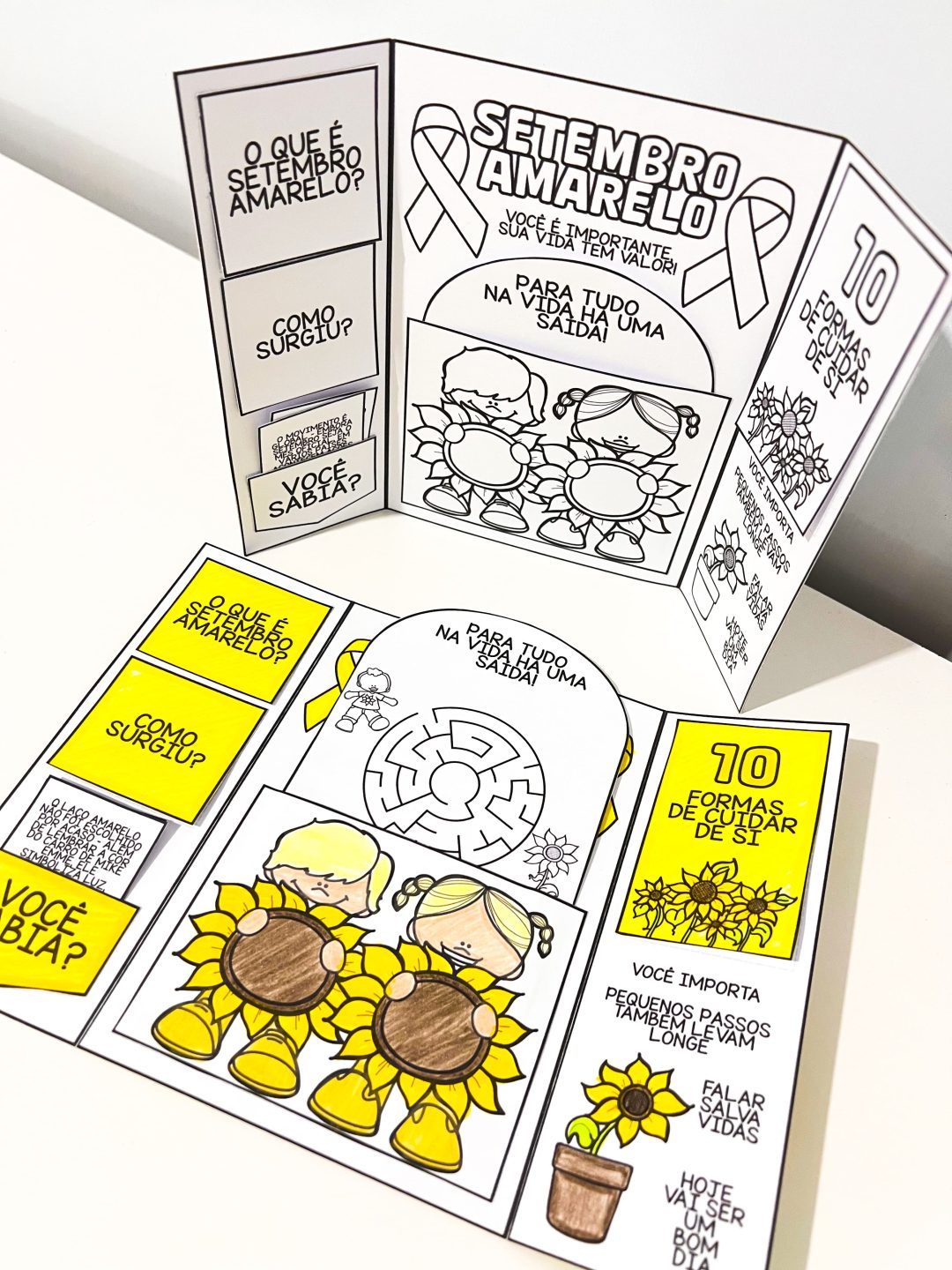 Lapbook - Setembro Amarelo - Imagem 6