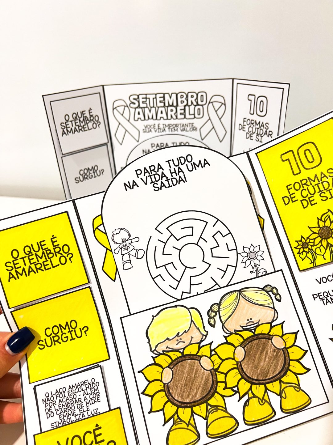 Lapbook - Setembro Amarelo - Imagem 7