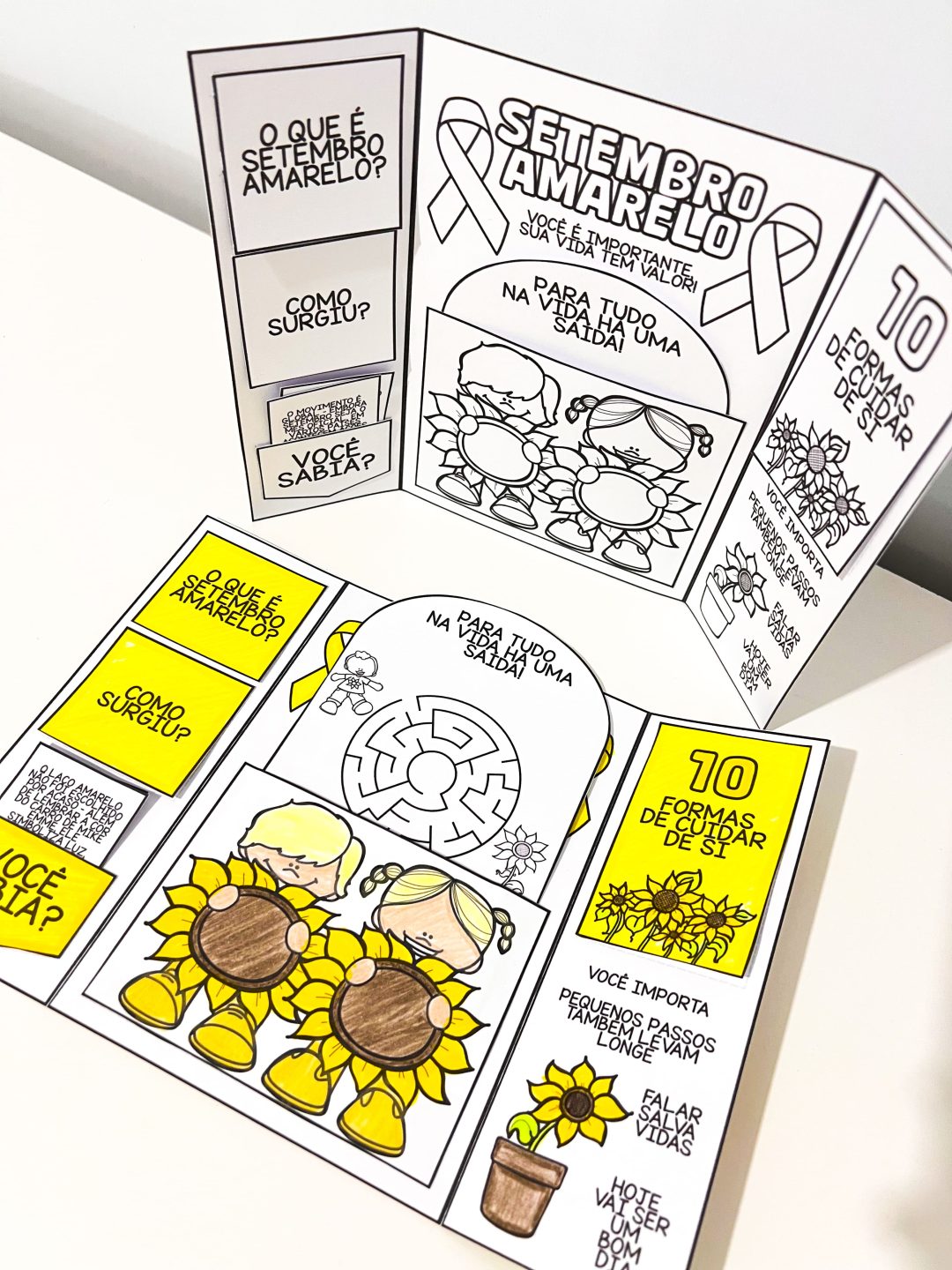 Lapbook - Setembro Amarelo - Imagem 8