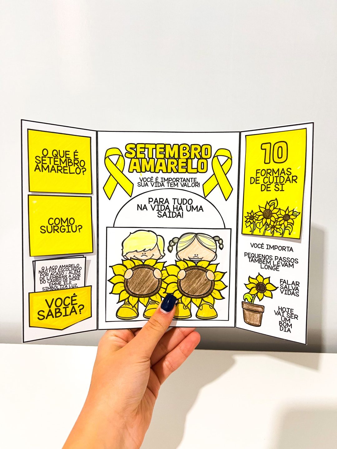 Lapbook - Setembro Amarelo - Imagem 12