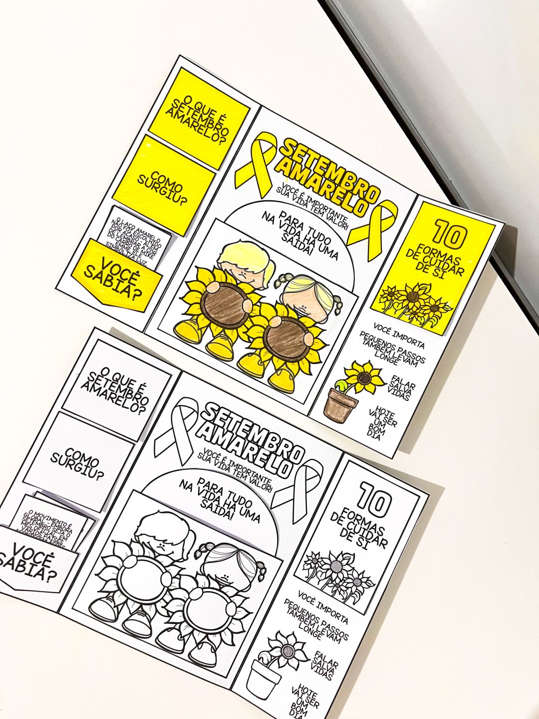 Lapbook - Setembro Amarelo - Imagem 15
