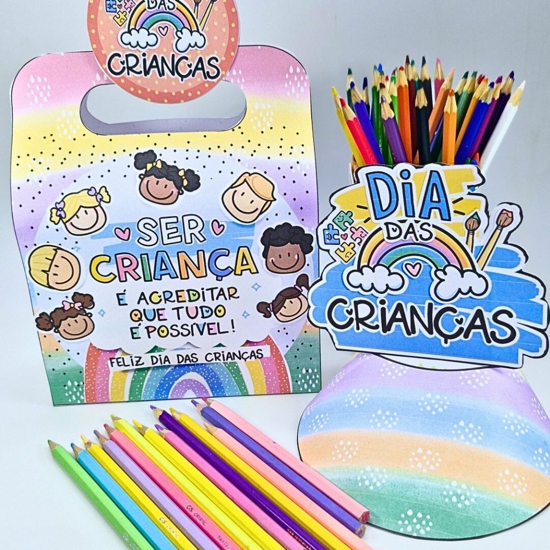 Kit Lembrancinha Dia das Crianças