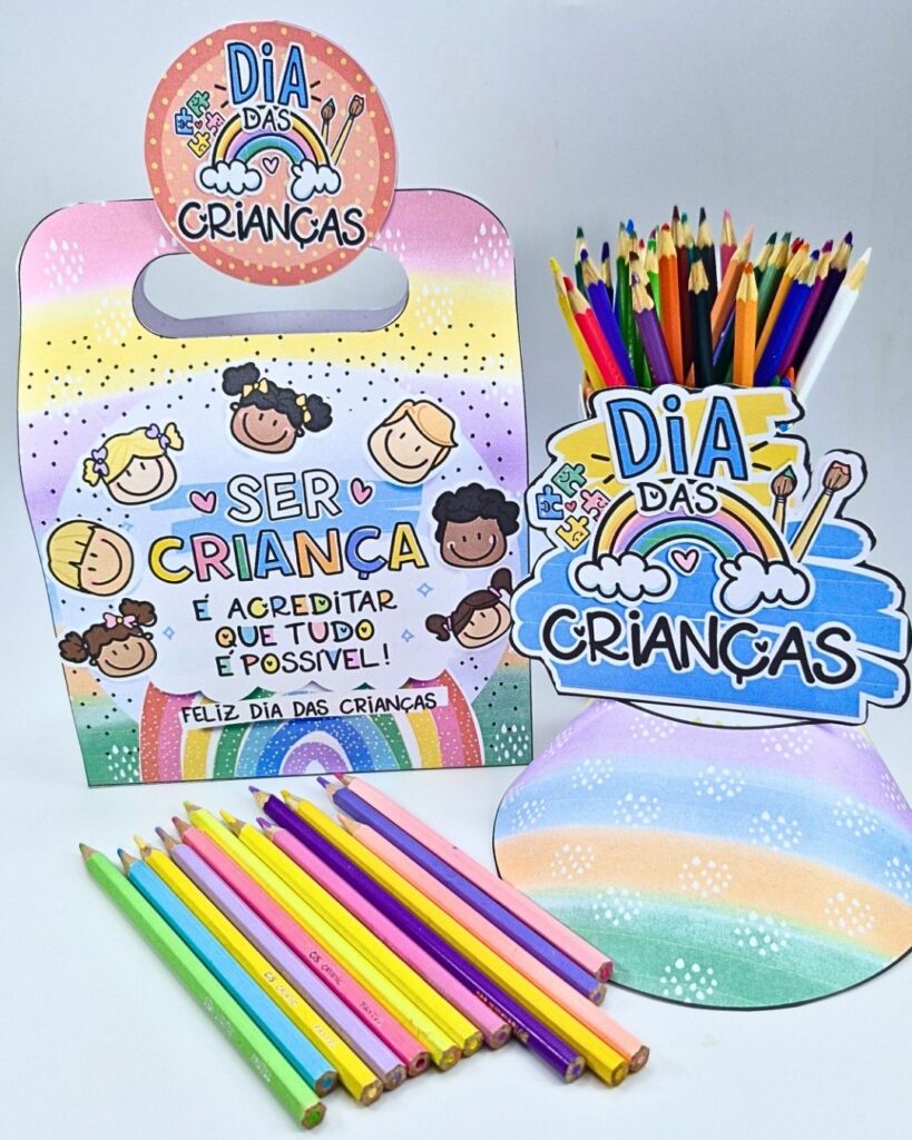 Kit Lembrancinha Dia das Crianças – Atividades Pedagógicas Criativas ...