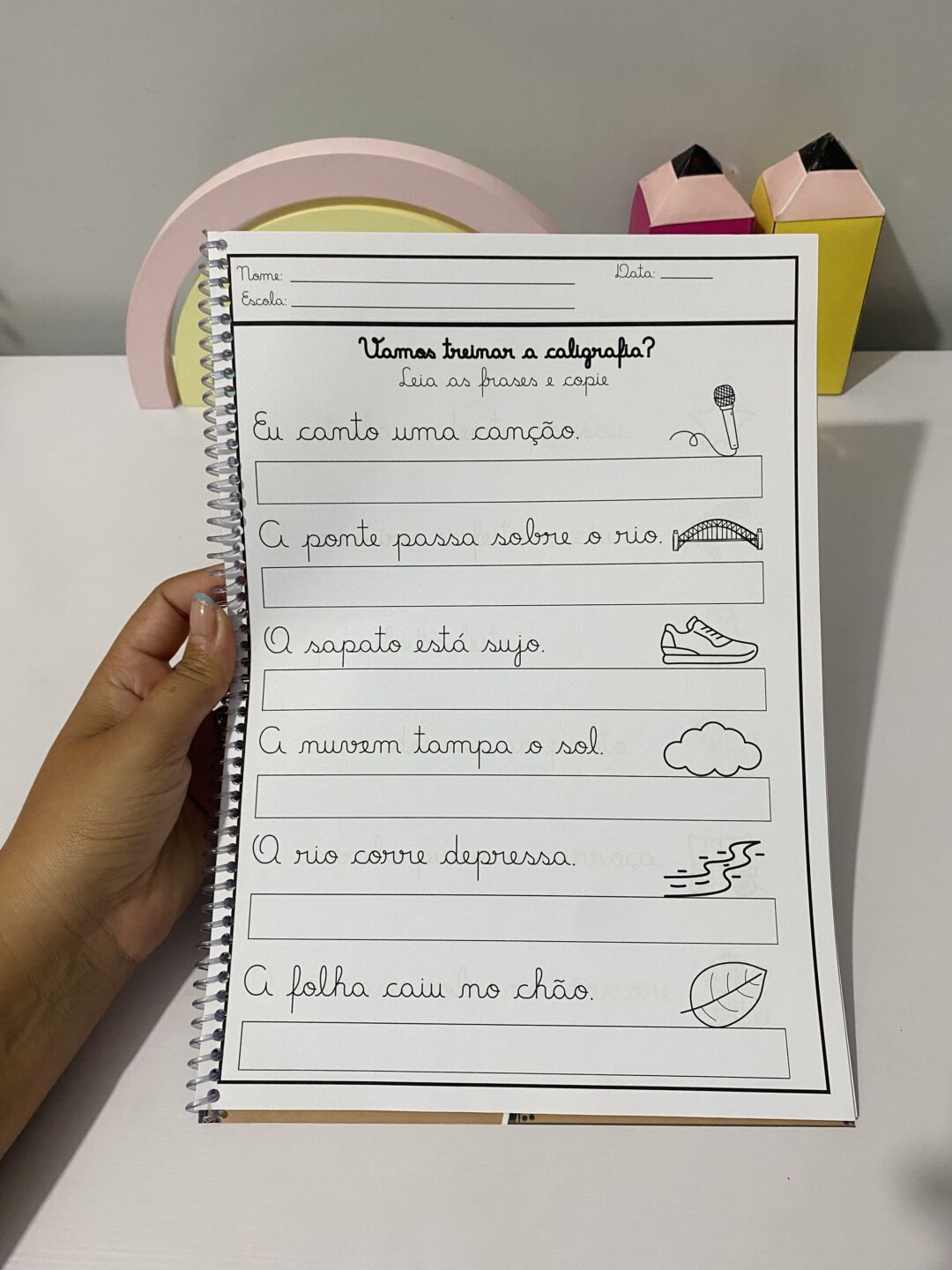 Apostila Caligrafia - Textos Curtos - Imagem 8