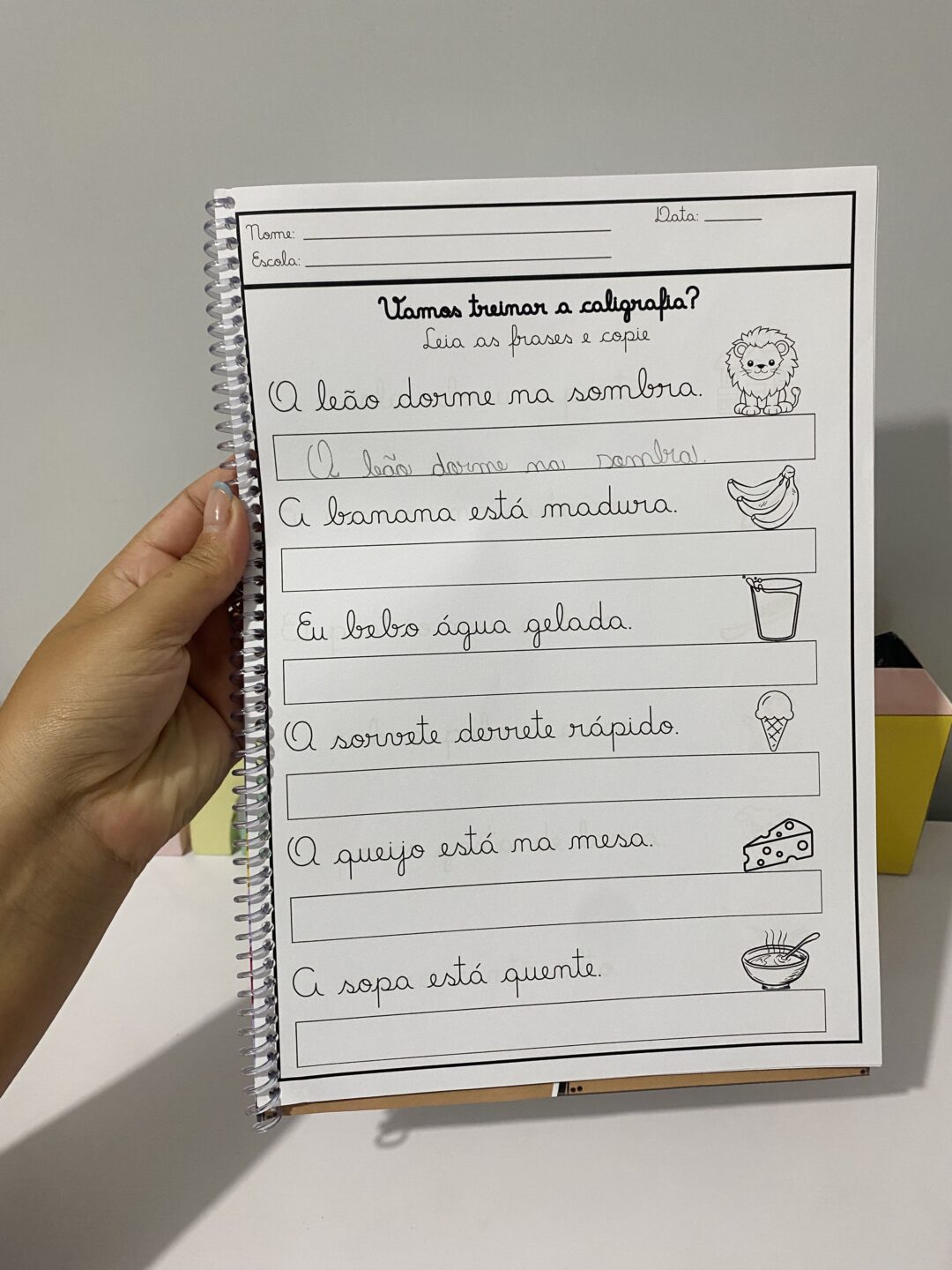 Apostila Caligrafia - Textos Curtos - Imagem 3