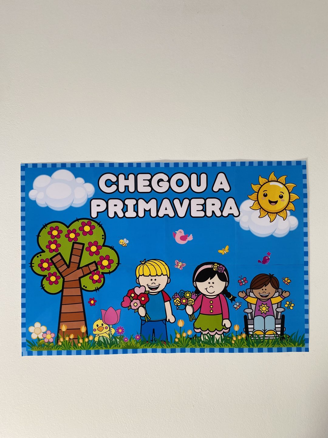 Cartaz e Atividade Primavera