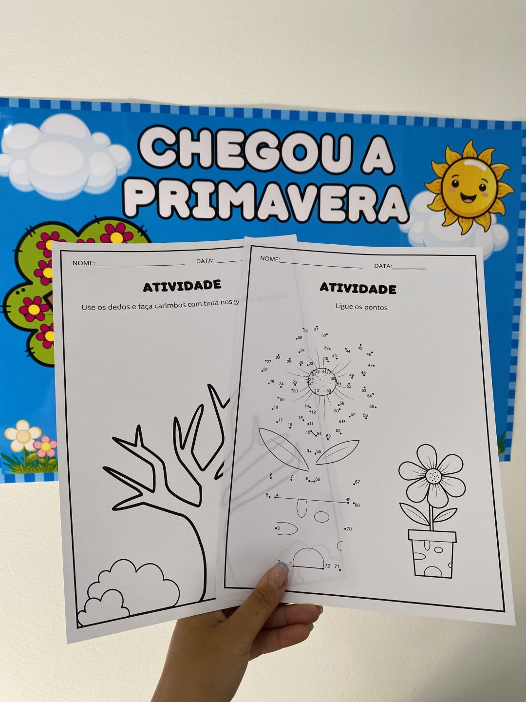Cartaz e Atividade Primavera - Imagem 4