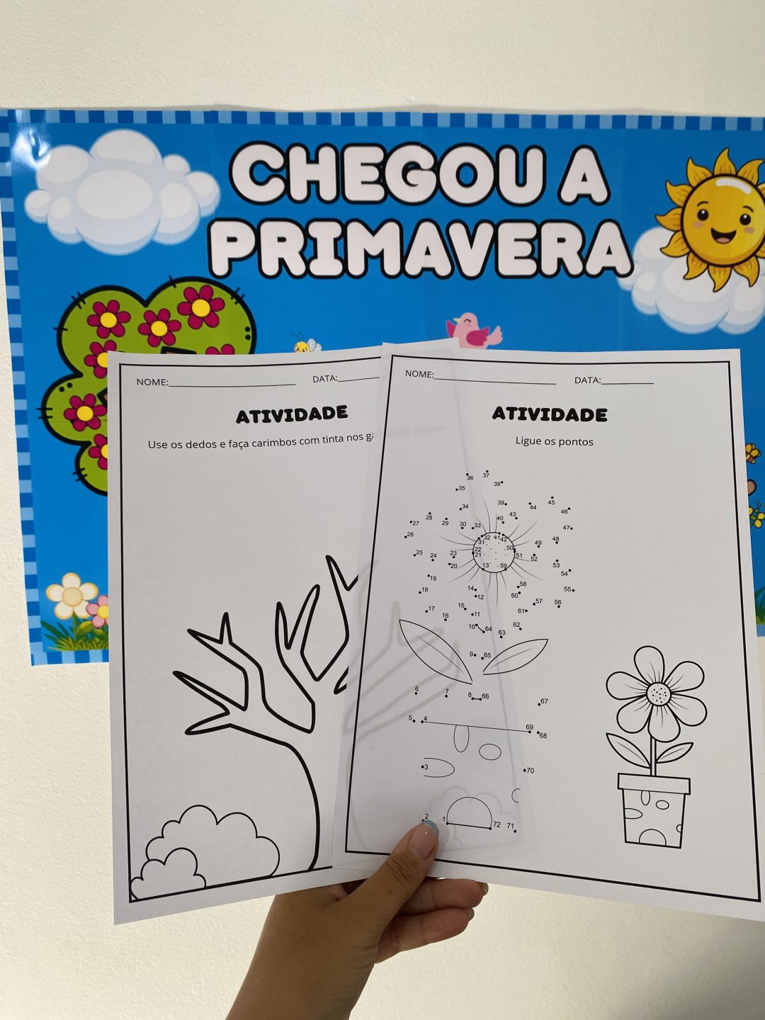 Cartaz e Atividade Primavera - Imagem 5