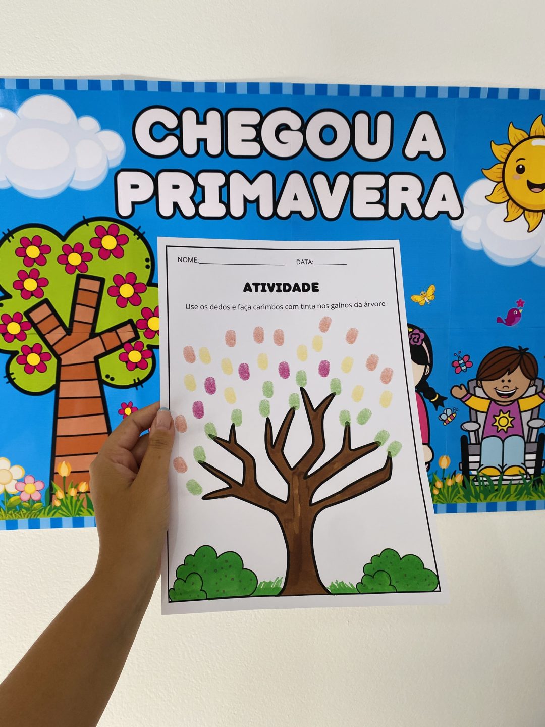 Cartaz e Atividade Primavera - Imagem 8