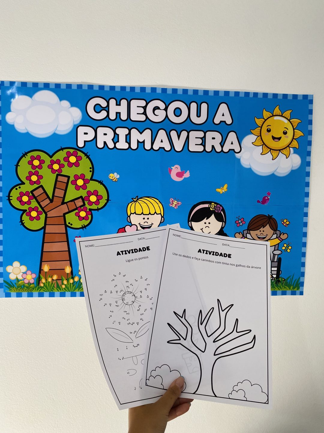 Cartaz e Atividade Primavera - Imagem 13