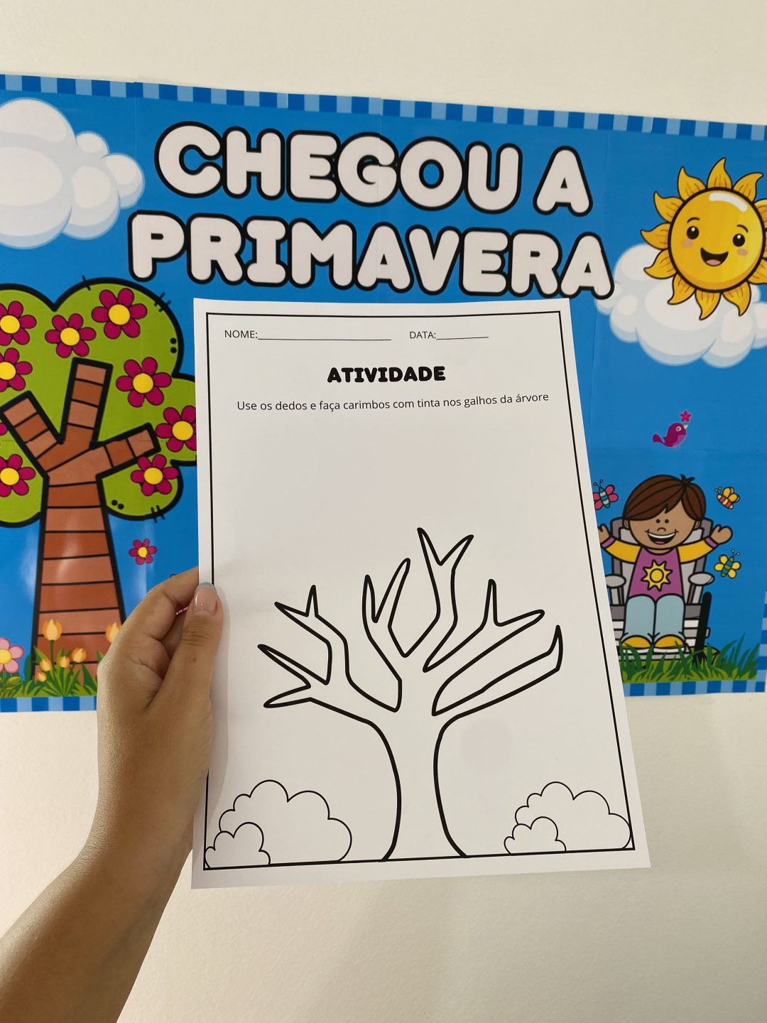 Cartaz e Atividade Primavera - Imagem 15