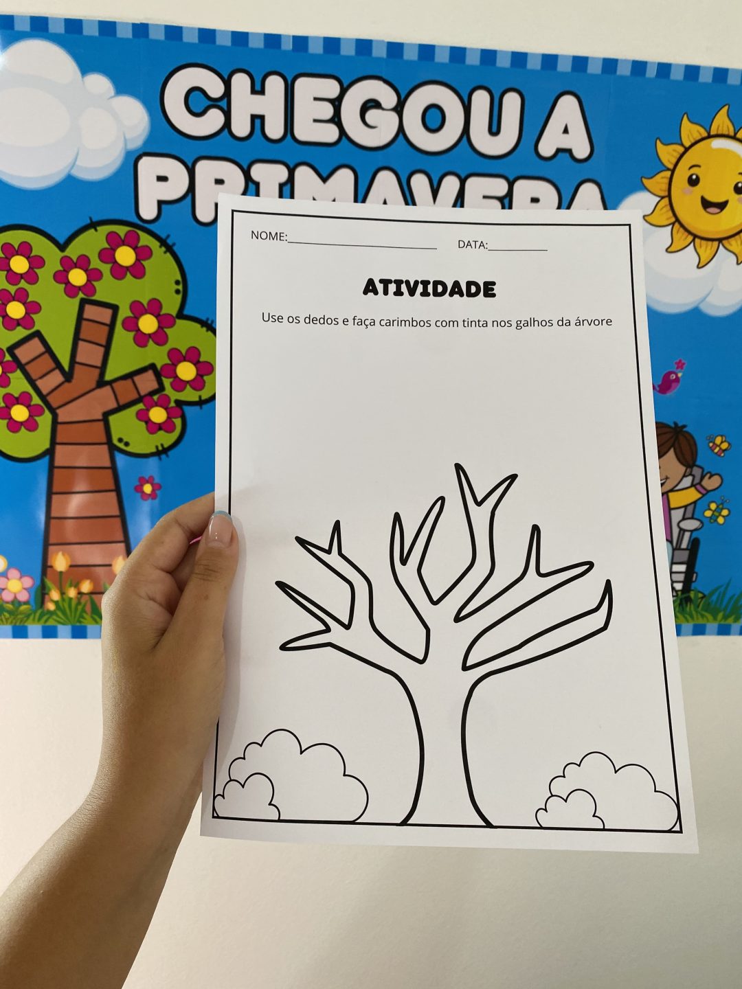 Cartaz e Atividade Primavera - Imagem 16