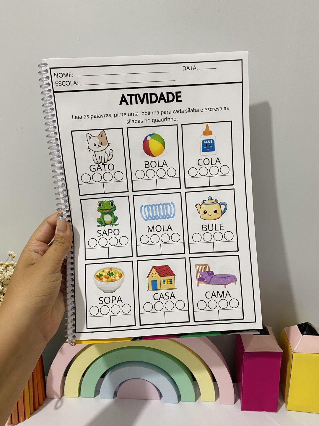 Apostila Sílabas na Prática - Imagem 3