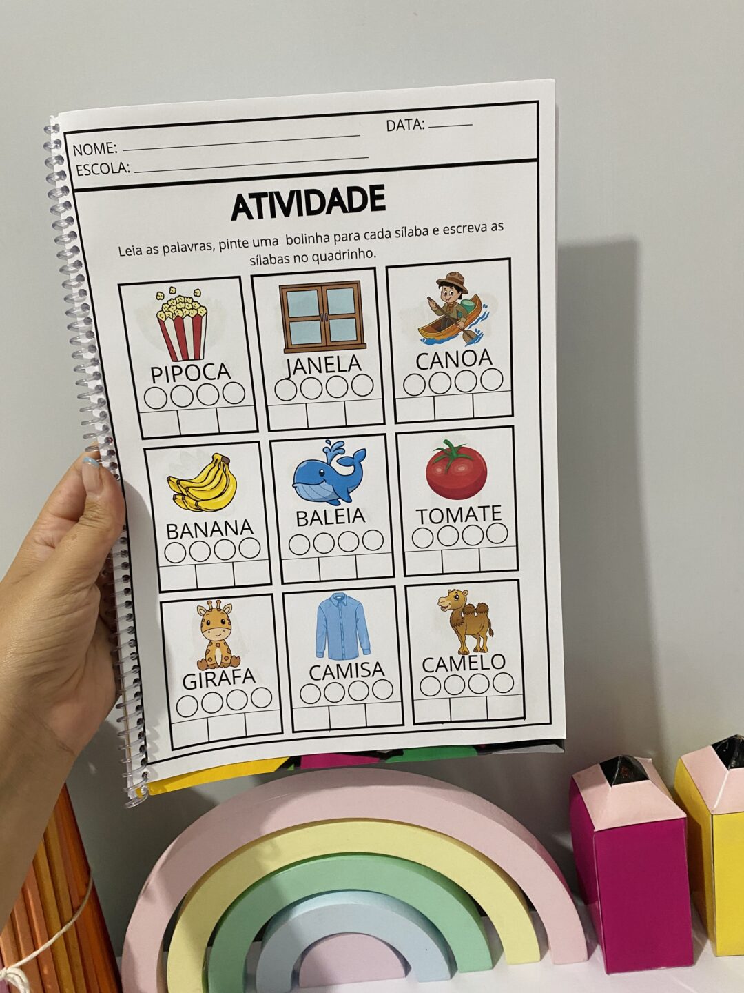 Apostila Sílabas na Prática - Imagem 5