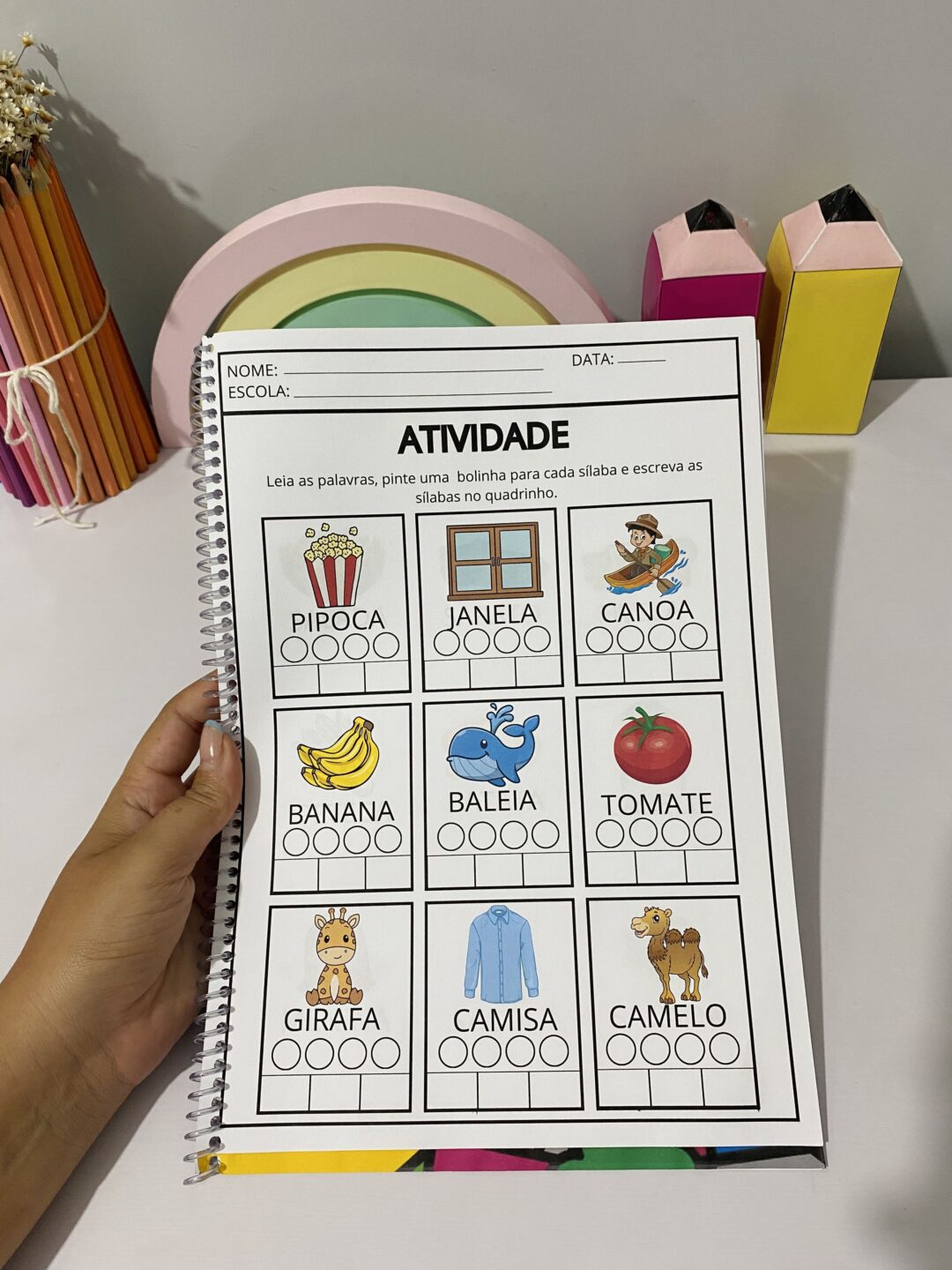 Apostila Sílabas na Prática - Imagem 6