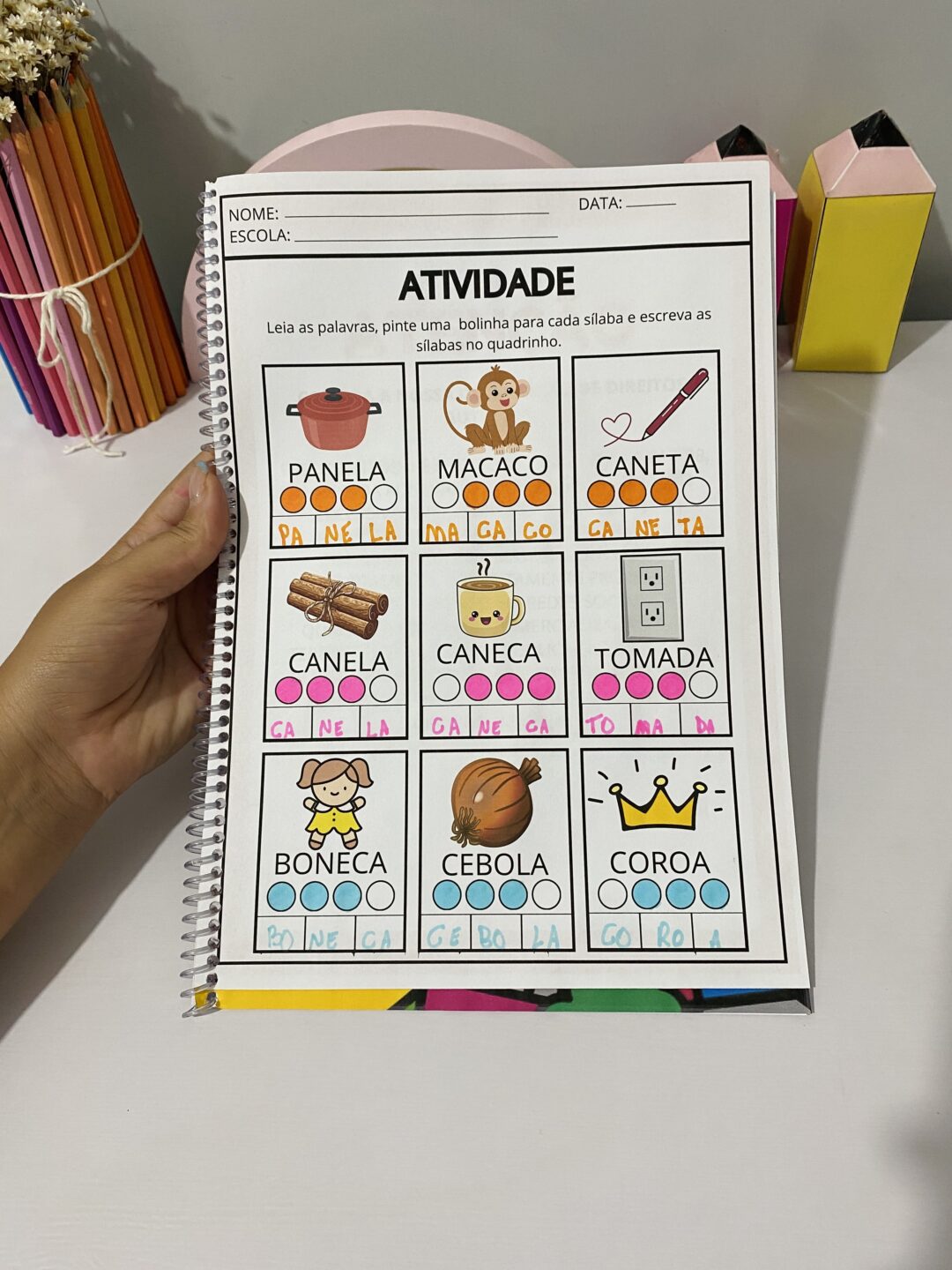 Apostila Sílabas na Prática - Imagem 9