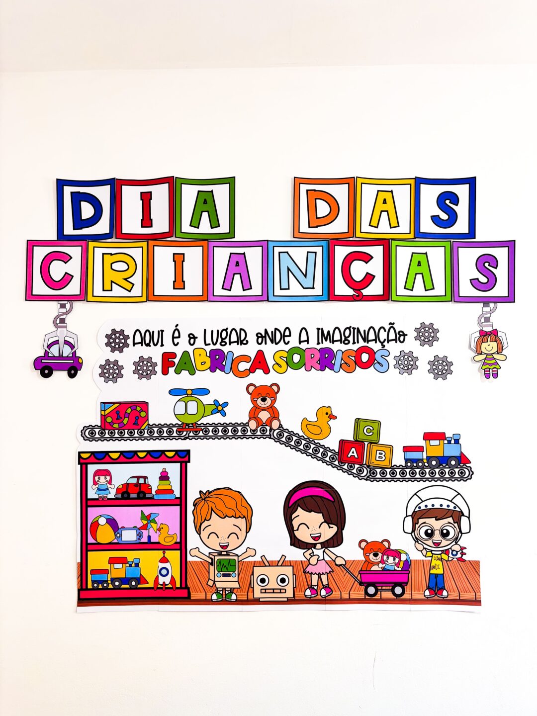 Painel Dia das Crianças - Brinquedos