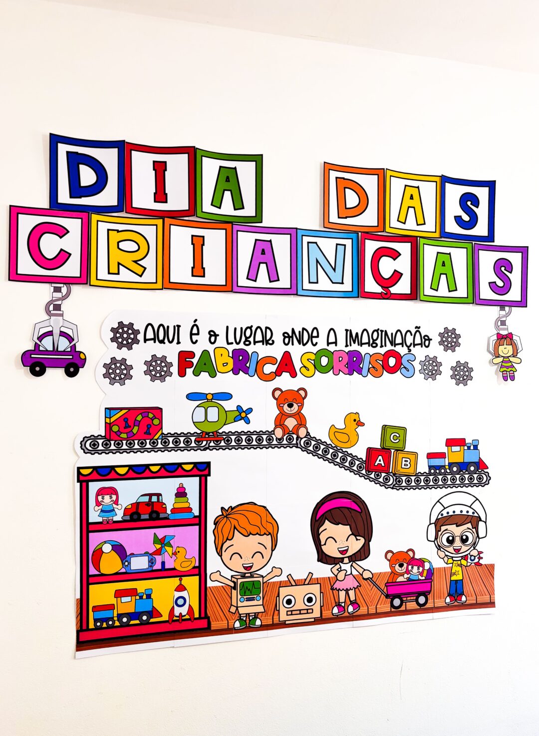 Painel Dia das Crianças - Brinquedos - Imagem 3