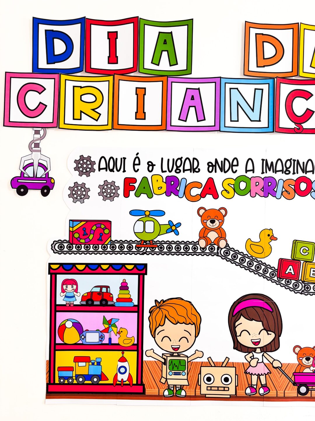 Painel Dia das Crianças - Brinquedos - Imagem 5