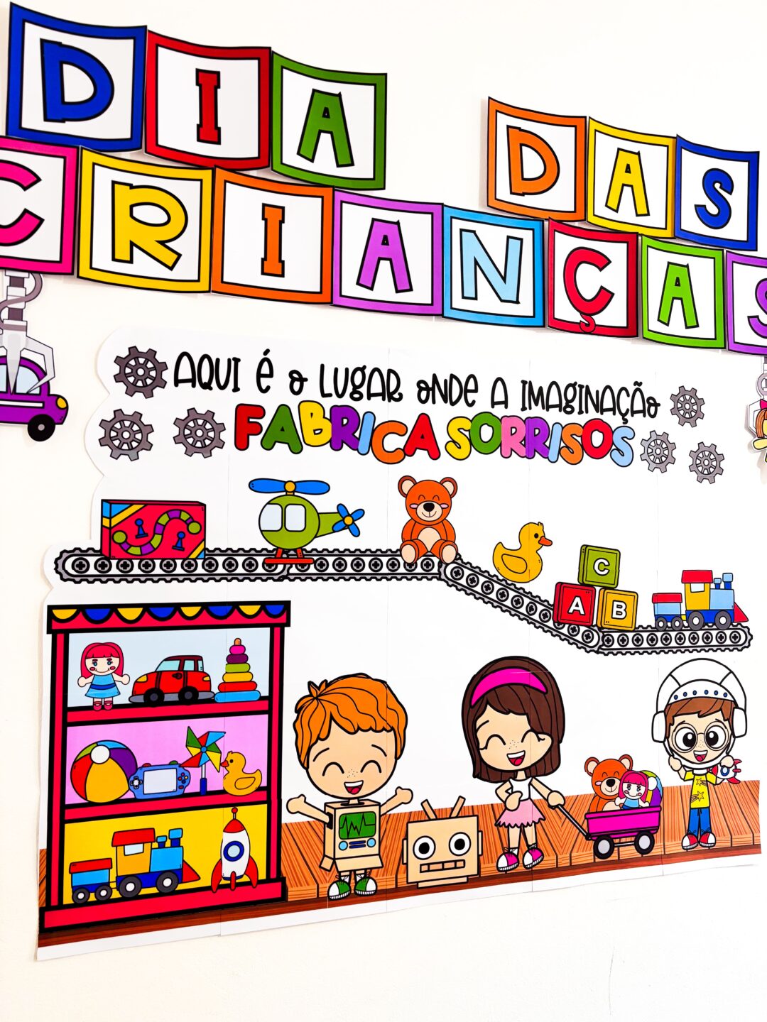 Painel Dia das Crianças - Brinquedos - Imagem 6