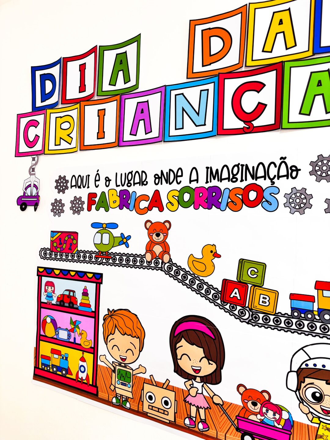 Painel Dia das Crianças - Brinquedos - Imagem 8