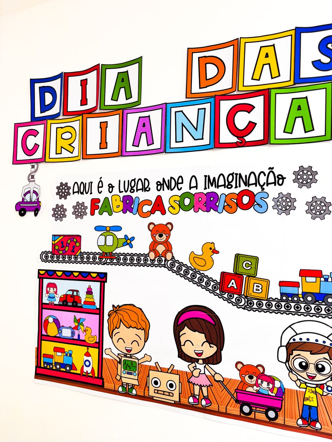 Painel Dia das Crianças - Brinquedos - Imagem 14