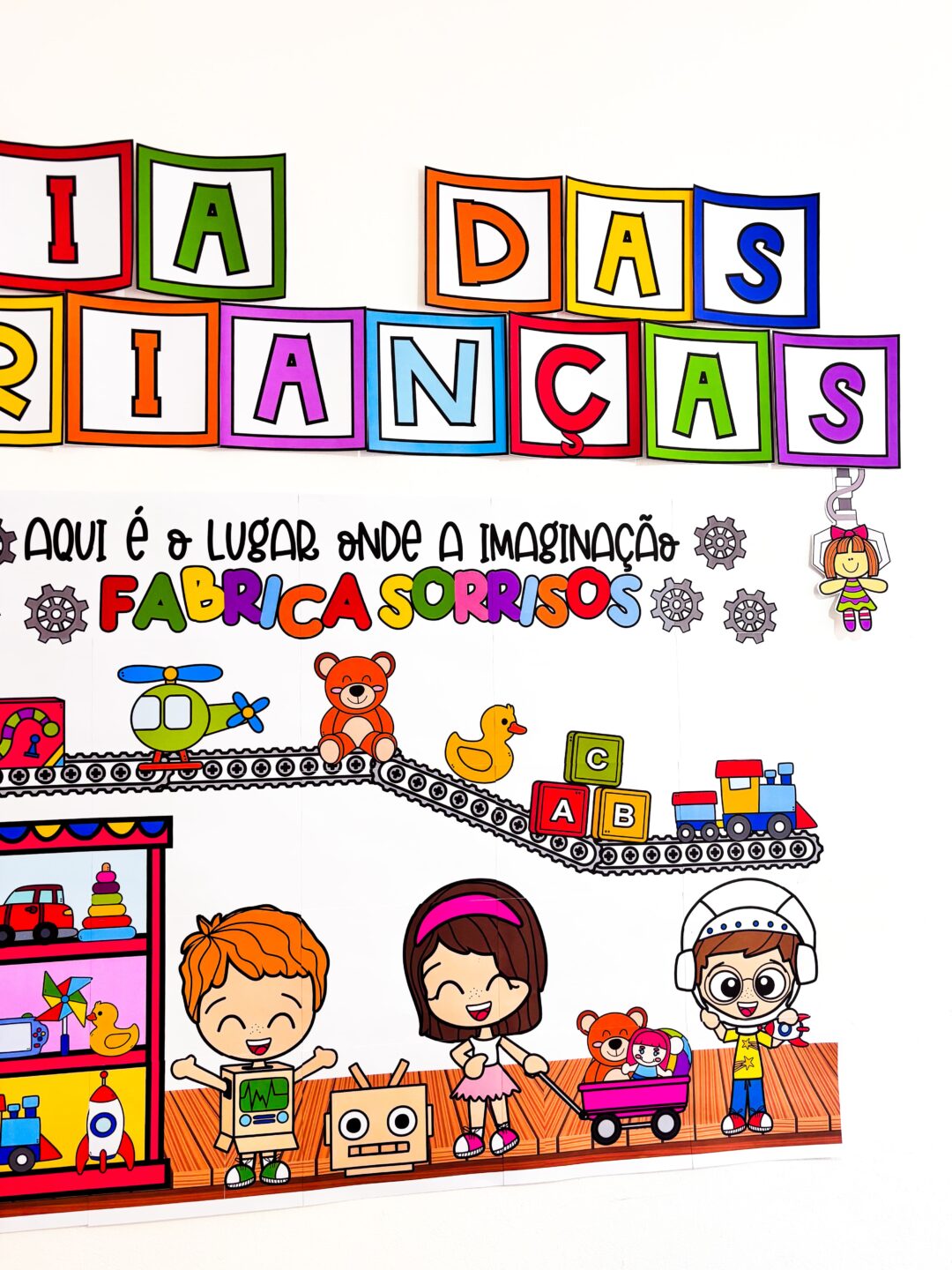 Painel Dia das Crianças - Brinquedos - Imagem 15