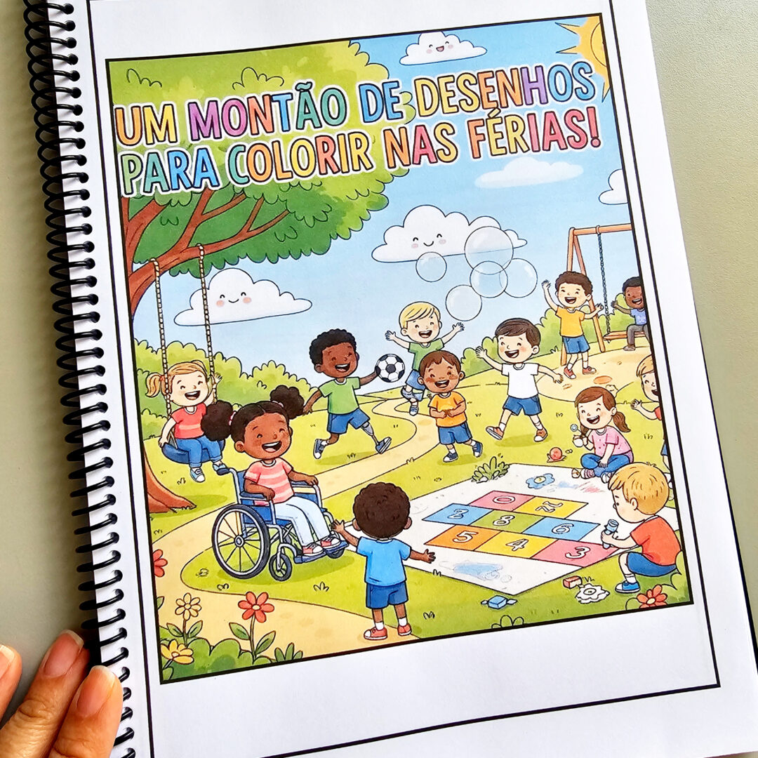 E-book um Montão de Desenhos Para Colorir
