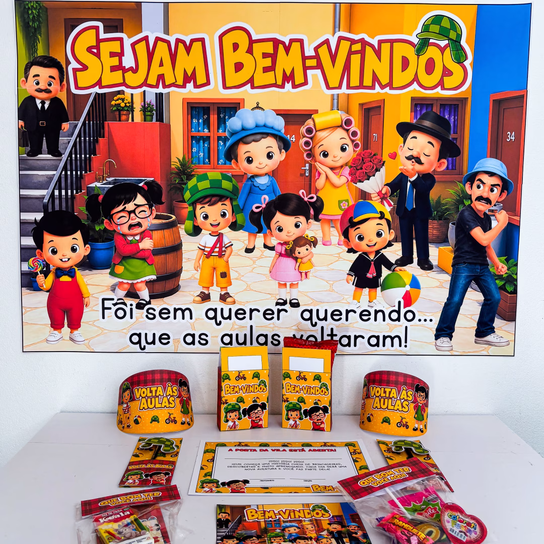 Kit Volta às Aulas - Chaves