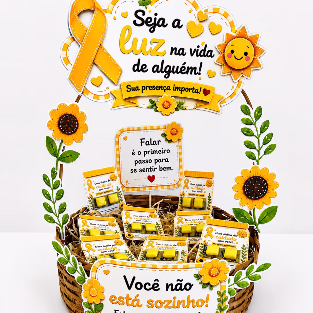 Cesta Setembro Amarelo