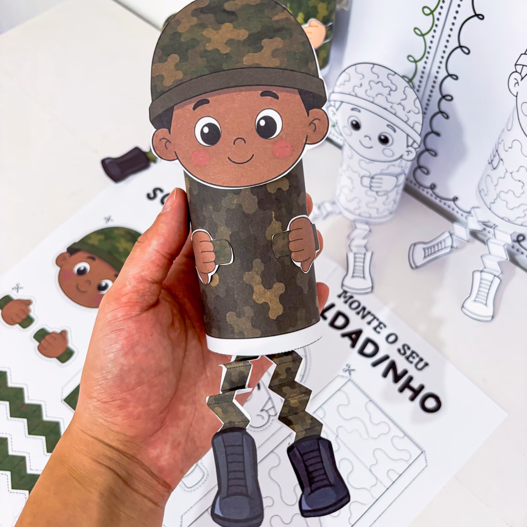 Atividade Soldadinho - Dia do Soldado