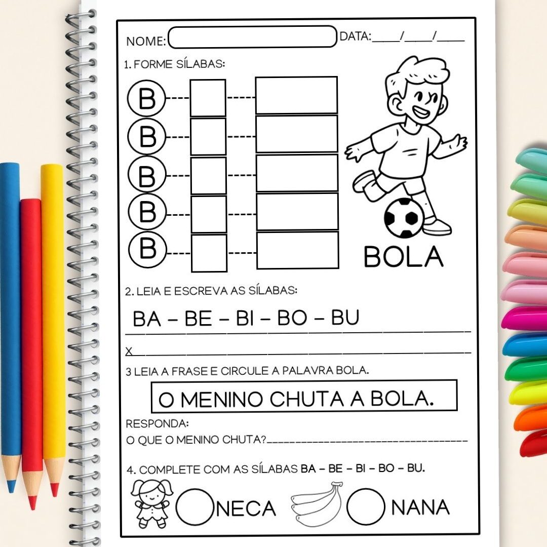 Apostila Sílabas Simples