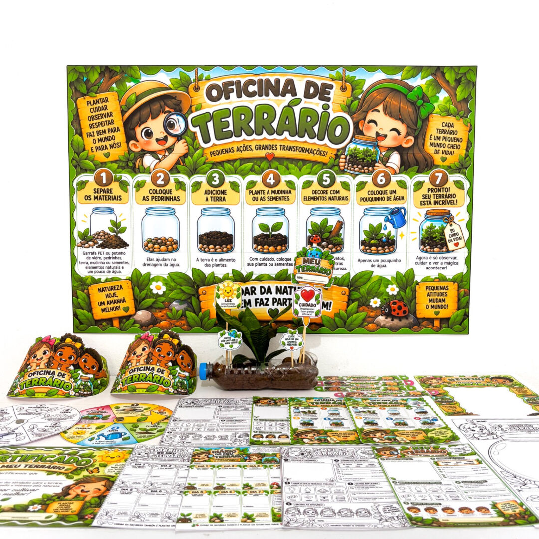 Oficina de Terrário